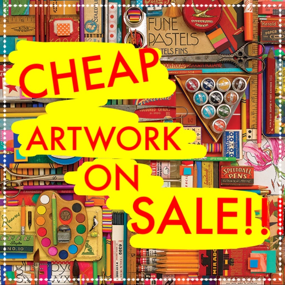 SELLING LOTS OF CHEAP ORIGINAL ART!
